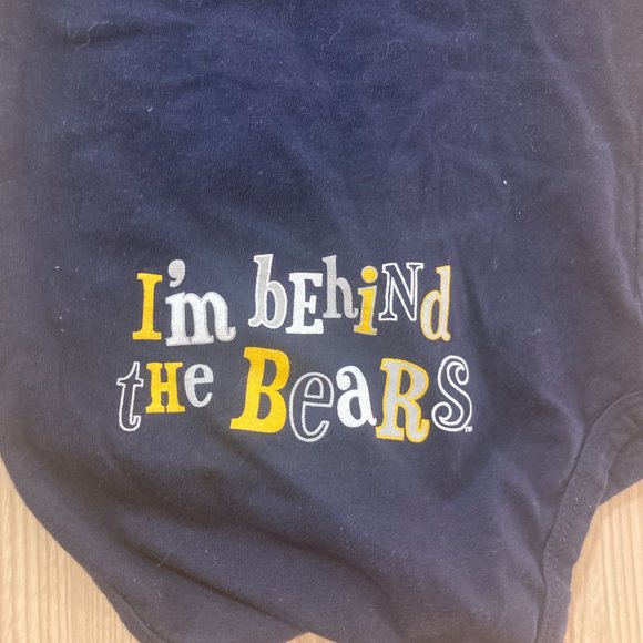 University of Northern Colorado Bears Bodysuit 18 Months UNC Blue Short Sleeve - Picture 3 of 3
